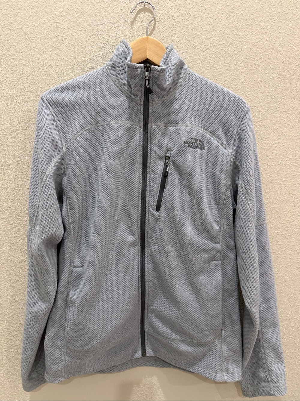 The North Face Men's Textured Cap Rock Full Zip Fleece Jacket